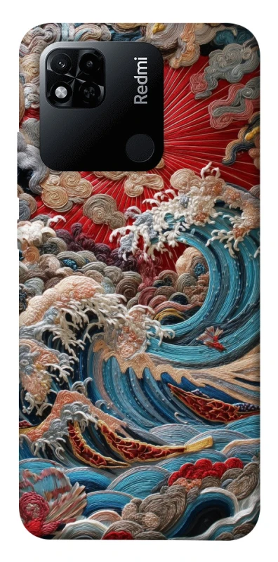Чохол на Xiaomi Redmi 10A Japa wave ver.2 фото 1 з 1