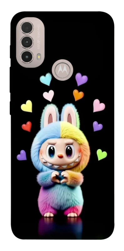 Чохол на Motorola Moto E40 Labubu Love фото 1 з 1