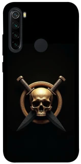 Чохол на Xiaomi Redmi Note 8 Golden Skull фото 1 з 1