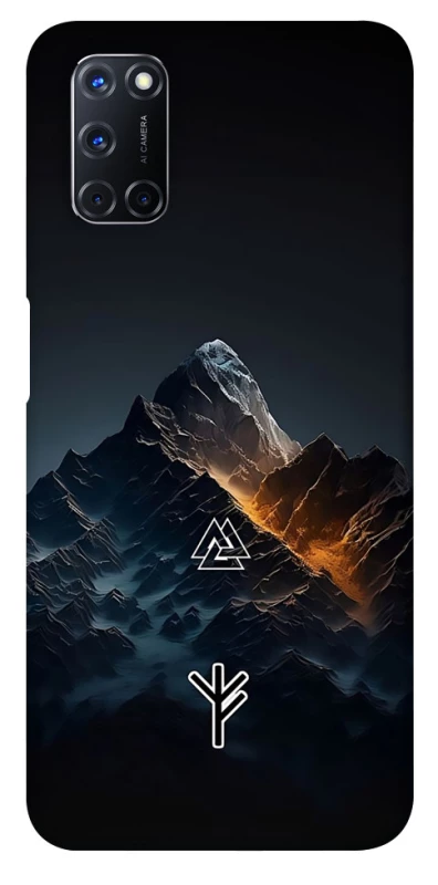 Чехол на Oppo A52 / A72 / A92 Руны в горах фото 1 из 1