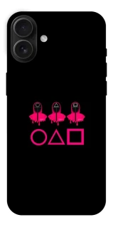 Чехол на Apple iPhone 16 Plus squid game v3 фото 1 из 1