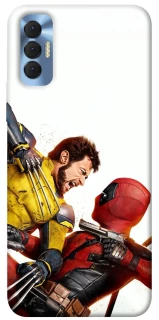 Чехол на TECNO Spark 8P Deadpool and Wolverine фото 1 из 1