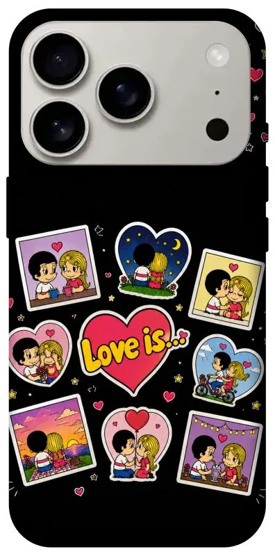 Чехол на Apple iPhone 18 Pro Love is ver.2 фото 1 из 2