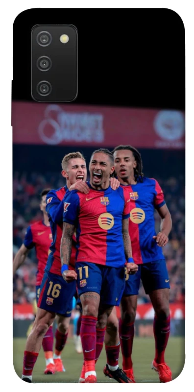 Чохол на Samsung Galaxy A03s FC Barcelona team фото 1 з 1