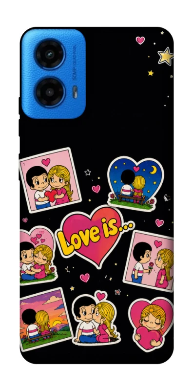 Чохол на Motorola Moto G45 Love is фото 1 з 1