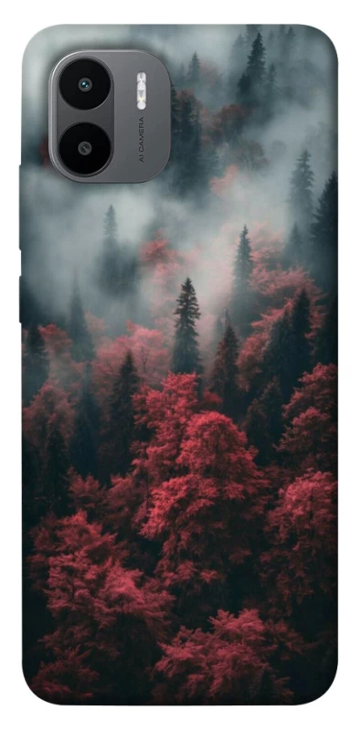 Чехол на Xiaomi Redmi A1 / A2 Red Wood фото 1 из 1