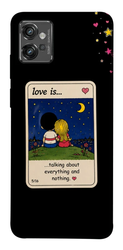 Чехол на Motorola Moto G32 Love is ver.6 фото 1 из 1