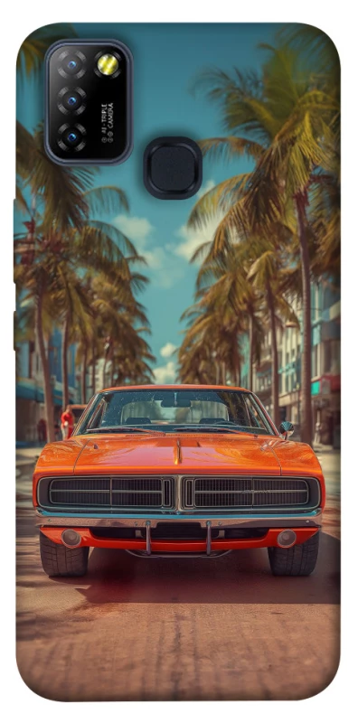 Чехол на Infinix Hot 10 Lite Tropical car фото 1 из 1