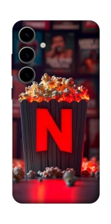 Чехол на Samsung Galaxy S25 Netflix and popcorn фото 1 из 1