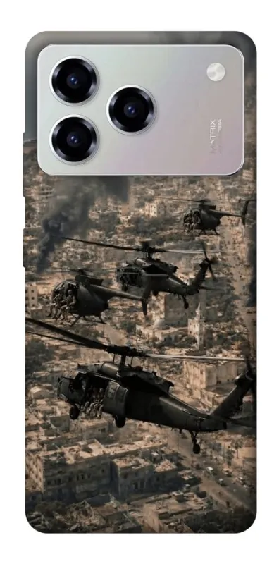 Чохол на ZTE Blade A76 Black hawk фото 1 з 1