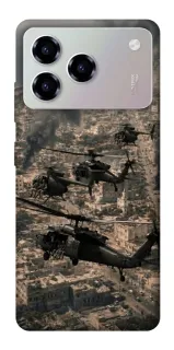Чохол на ZTE Blade A76 Black hawk фото 1 з 1