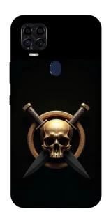 Чехол на ZTE Blade v2020 Golden Skull фото 1 из 1