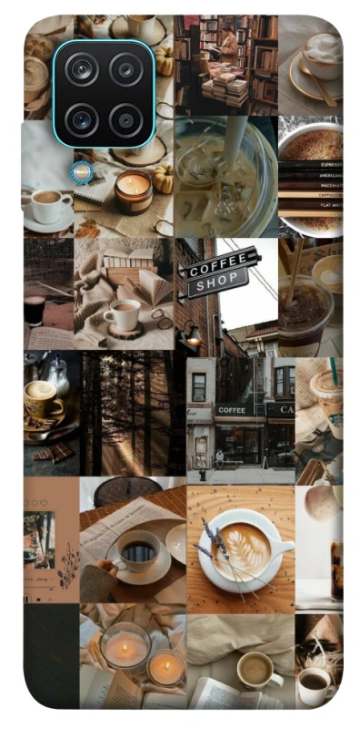 Чохол на Samsung Galaxy M12 Coffee collage ver.3 фото 1 з 1