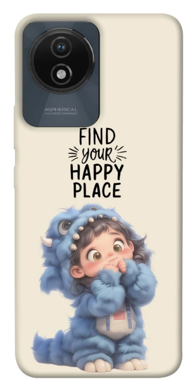 Чохол на Vivo Y02 Happy Place фото 1 з 1