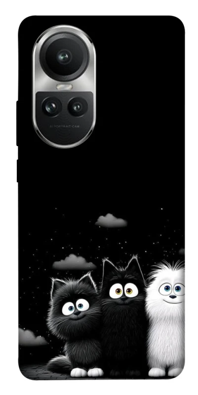 Чохол на Oppo Reno 10 Three Cats фото 1 з 1