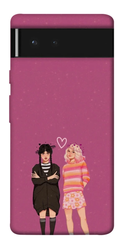 Чохол на Google Pixel 6 Raven & Rainbow Wednesday фото 1 з 1