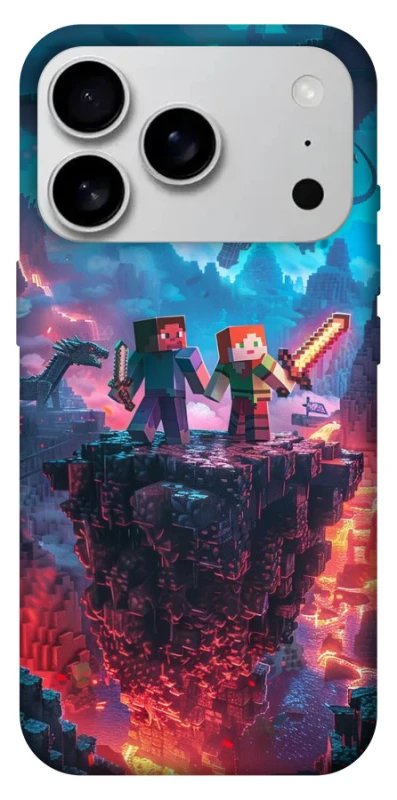Чохол на Apple iPhone 17 Pro Max (6.9") Minecraft v3 фото 1 з 1