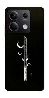 Чехол на Xiaomi Redmi Note 13 5G Самурай всегда с катаной фото 1 из 1