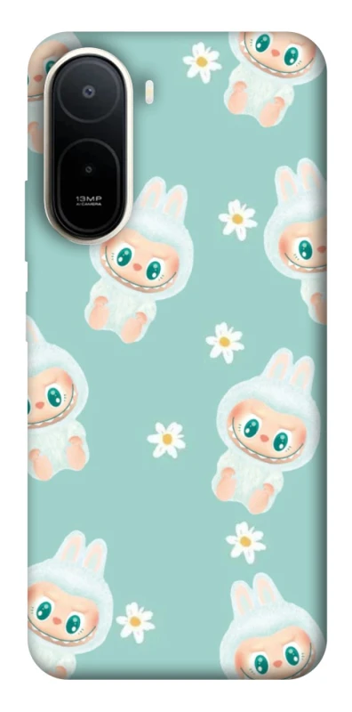 Чохол на Xiaomi Redmi A7 Pro 4G Labubu Green фото 2 з 2