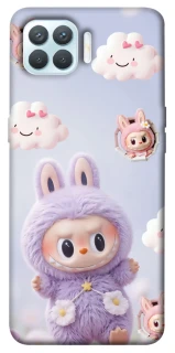 Чохол на Oppo F17 Pro Labubu & clouds фото 1 з 1