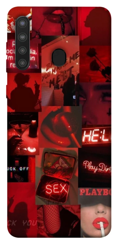 Чехол на Samsung Galaxy A21 Love collage ver.3 фото 1 из 1