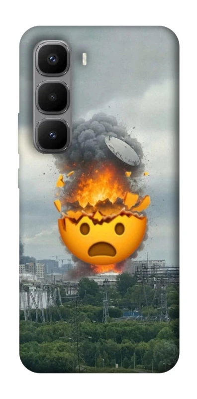 Чохол на Infinix Hot 60 Pro+ Moscow never sleeps ver.2 фото 1 з 1