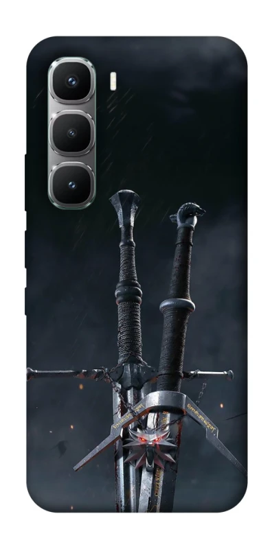Чохол на Infinix Hot 60 Pro Мечі Ведьмака фото 1 з 1
