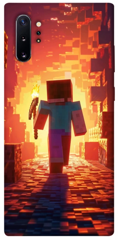 Чохол на Samsung Galaxy Note 10 Plus Minecraft adventure фото 1 з 1