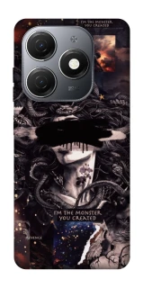 Чехол на TECNO Spark 20 Monster you created фото 1 из 1