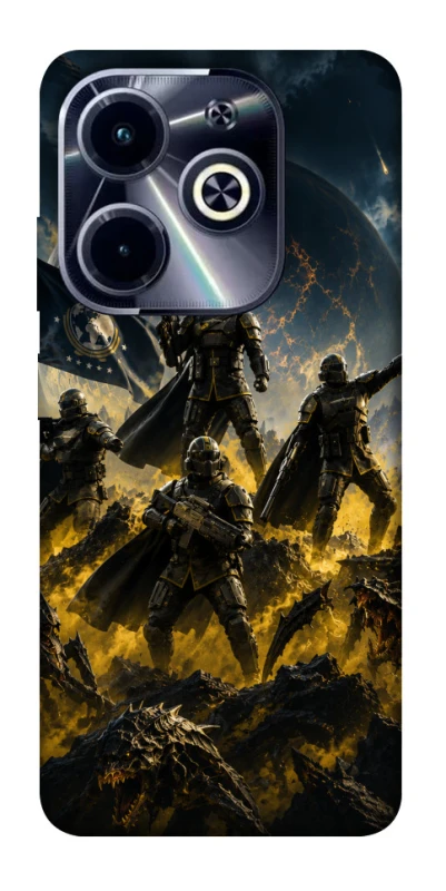 Чехол на Infinix Hot 40i HELLDIVERS фото 1 из 1