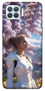 Чехол на Oppo F17 Pro Cyber space girl ver.1 фото 1 из 1