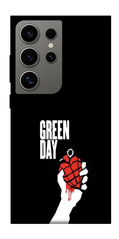 Чохол на Samsung Galaxy S24 Ultra Green Day logo фото 1 з 1