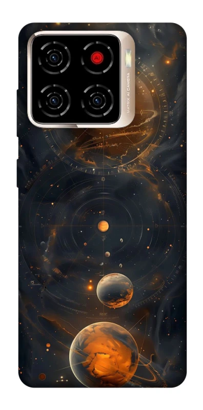 Чехол на ZTE Blade A56 Солнечная система фото 1 из 1