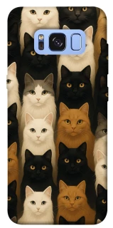 Чехол на Samsung G950 Galaxy S8 Colorful Cat Collage фото 1 Чехол на Samsung G950 Galaxy S8 Colorful Cat Collage фото 1 из 1