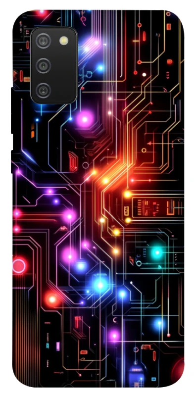 Чехол на Samsung Galaxy A02s CyberPhone v7 фото 1 из 1