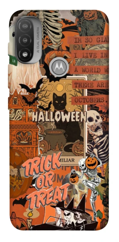 Чохол на Motorola Moto E20 Halloween Style ver.3 фото 1 з 1