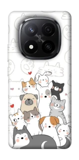 Чехол на Xiaomi Redmi Note 14 Pro+ 5G Funny Pets фото 1 из 1