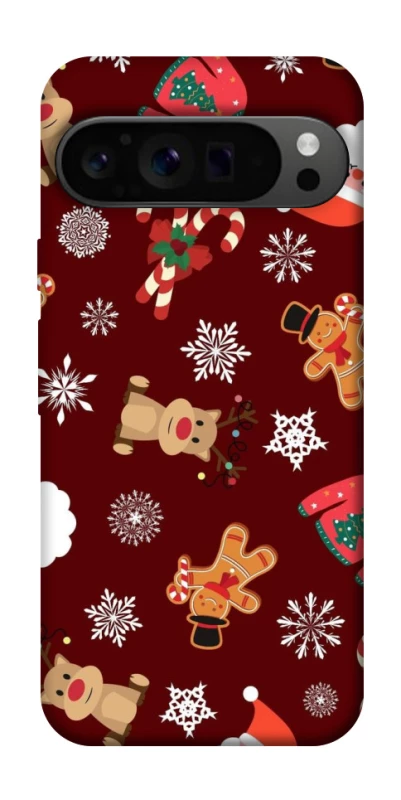 Чехол на Google Pixel 9 Pro Новогодний v6 фото 1 из 1