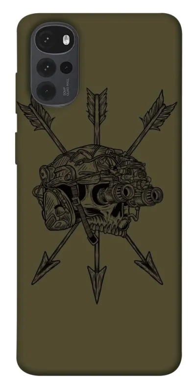 Чохол на Motorola Moto G22 Mil skull фото 1 з 1
