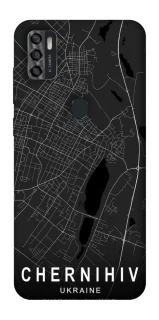 Чехол на ZTE Blade A7s (2020) Chernihiv map фото 1 из 1
