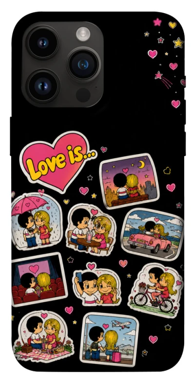 Чехол на Apple iPhone 14 Pro Max (6.7") Love is ver.3 фото 1 из 1