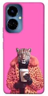 Чохол на TECNO Camon 19 Леопард з кавою фото 1 з 1