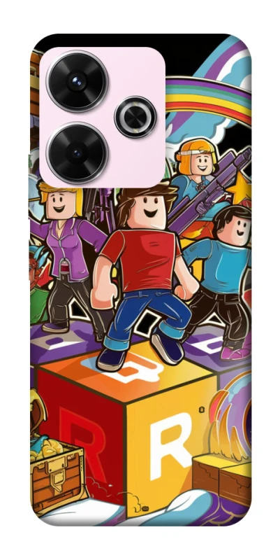 Чохол на Xiaomi Poco M6 4G Roblox family фото 1 з 1