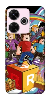 Чохол на Xiaomi Poco M6 4G Roblox family фото 1 з 1
