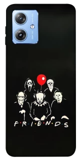 Чехол на Motorola Moto G84 Horror Friends фото 1 из 1
