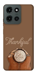 Чехол на Motorola Moto G Power (2025) Thankful coffee фото 1 из 1