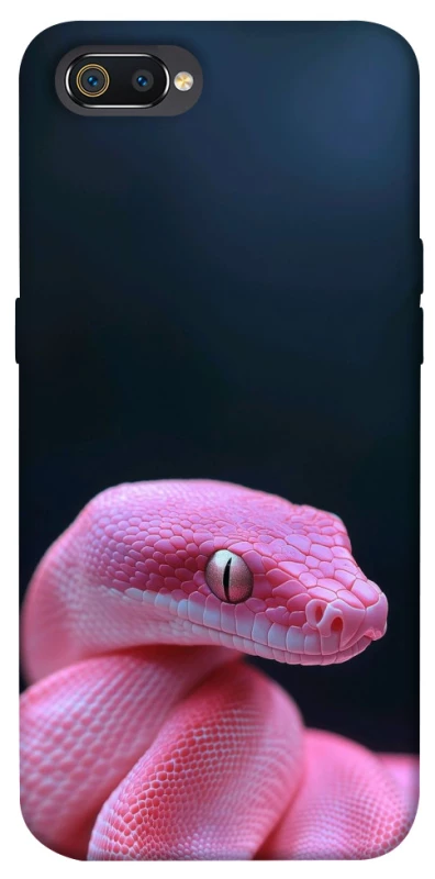 Чехол на Realme C2 Розовая Змея фото 1 из 1