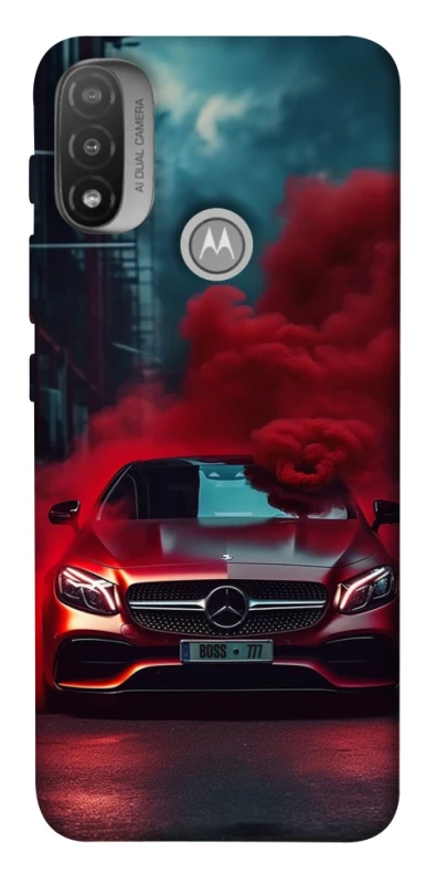 Чохол на Motorola Moto E20 Mercedes in smoke фото 1 з 1