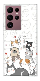 Чехол на Samsung Galaxy S22 Ultra Funny Pets фото 1 из 1