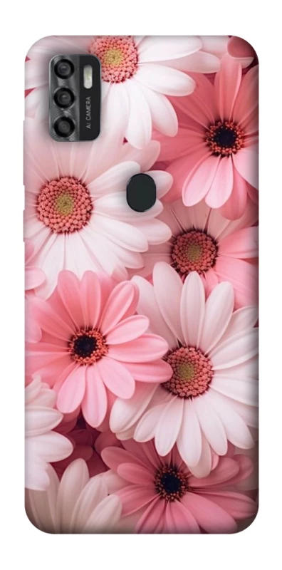 Чехол на ZTE Blade A7s (2020) Розовые цветы v2 фото 1 из 1